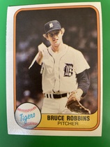 1981 Fleer Base Set #477 Bruce Robbins
