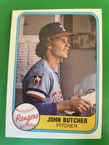 1981 Fleer Base Set #635 John Butcher