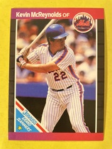 1989 Donruss Grand Slammers (Purple to Red Border) #4 Kevin McReynolds