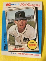 1982 K-Mart #13 Denny McLain