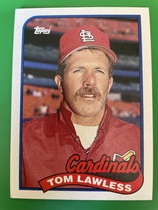 1989 Topps Base Set #312 Tom Lawless