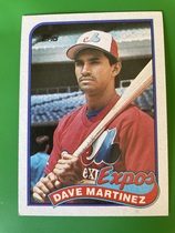 1989 Topps Base Set #763 Dave Martinez
