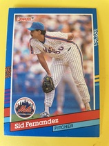 1991 Donruss Base Set #97 Sid Fernandez