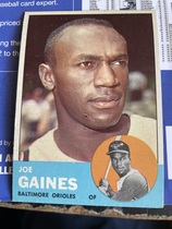 1963 Topps Base Set #319 Joe Gaines