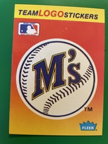 1991 Fleer Team Logo Stickers #NNO Mariners