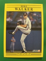 1991 Fleer Base Set #381 Mike Walker