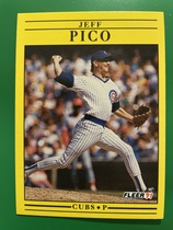 1991 Fleer Base Set #428 Jeff Pico