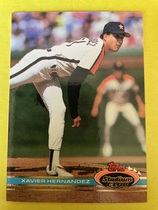1991 Stadium Club Base Set #74 Xavier Hernandez