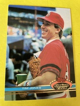 1991 Stadium Club Base Set #121 Tim Jones