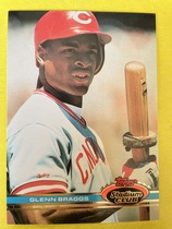 1991 Stadium Club Base Set #187 Glenn Braggs