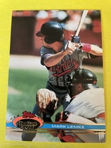 1991 Stadium Club Base Set #203 Mark Lemke