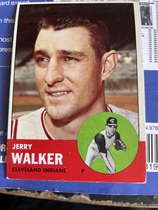 1963 Topps Base Set #413 Jerry Walker