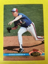1991 Stadium Club Base Set #326 Chris Nabholz