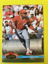 1991 Stadium Club Base Set #371 Billy Hatcher