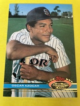 1991 Stadium Club Base Set #450 Oscar Azocar