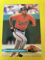 1991 Stadium Club Base Set #467 Craig Worthington