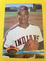 1991 Stadium Club Base Set #483 Efrain Valdez