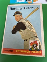 1958 Topps Base Set #322 Harding Peterson