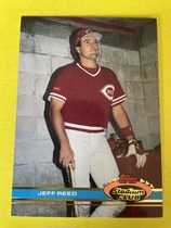1991 Stadium Club Base Set #534 Jeff Reed
