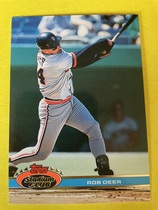 1991 Stadium Club Base Set #539 Rob Deer