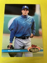 1991 Stadium Club Base Set #577 Russ Swan