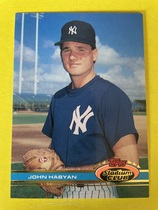 1991 Stadium Club Base Set #590 John Habyan