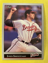 1992 Leaf Base Set #191 John Smoltz