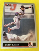 1992 Leaf Base Set #250 Bobby Rose