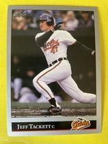 1992 Leaf Base Set #411 Jeff Tackett