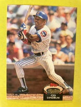1992 Stadium Club Base Set #334 Ced Landrum