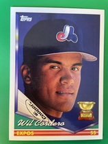 1994 Topps Base Set #21 Wil Cordero