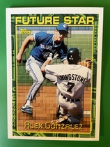 1994 Topps Base Set #67 Alex Gonzalez