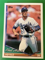 1994 Topps Base Set #94 Phil Hiatt
