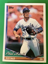 1994 Topps Base Set #94 Phil Hiatt