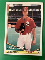 1994 Topps Base Set #196 Allen Watson