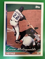 1994 Topps Base Set #218 Kevin McReynolds