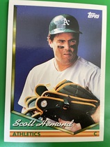 1994 Topps Base Set #226 Scott Hemond