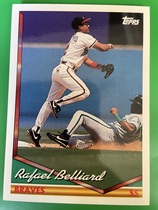 1994 Topps Base Set #261 Rafael Belliard