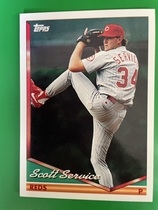 1994 Topps Base Set #306 Scott Service