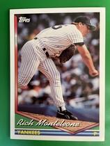 1994 Topps Base Set #326 Rich Monteleone