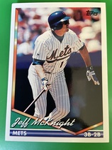 1994 Topps Base Set #331 Jeff McKnight
