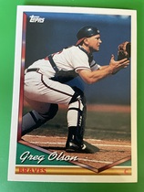 1994 Topps Base Set #346 Greg Olson