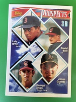 1994 Topps Base Set #369 Luis Ortiz|George Arias|Jason Giambi|David Bell