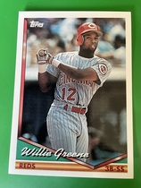 1994 Topps Base Set #428 Willie Greene