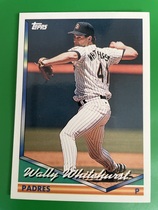 1994 Topps Base Set #486 Wally Whitehurst