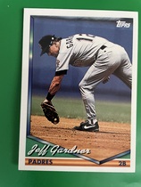 1994 Topps Base Set #544 Jeff Gardner