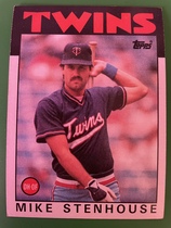 1986 Topps Base Set #17 Mike Stenhouse