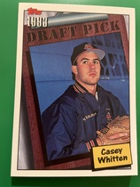 1994 Topps Base Set #756 Casey Whitten