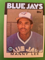 1986 Topps Base Set #23 Manuel Lee