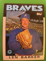 1986 Topps Base Set #24 Len Barker